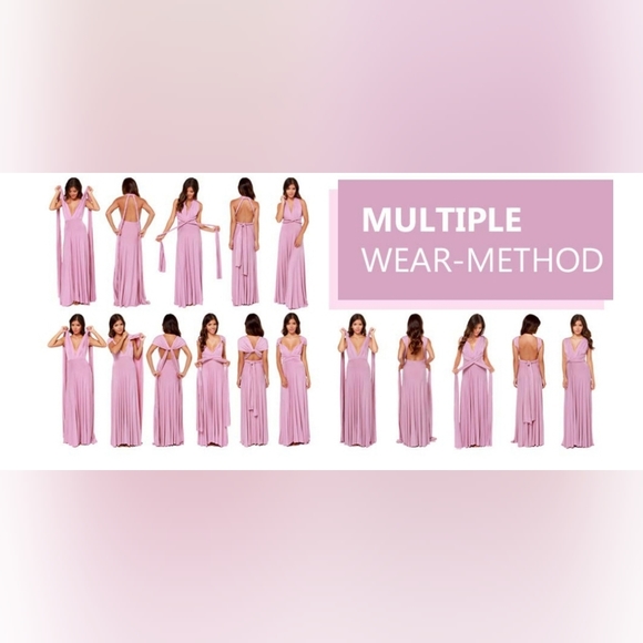 Multi way Maxi wrap dress - Picture 6 of 6